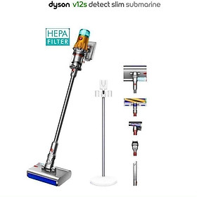 Máy hút bụi, lau nhà 2 in 1 Dyson V12s Detect Slim Submarine (Bản HEPA) - Model xịn xò nhất ra mắt 2023 Hàng chính hãng