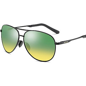 Molong new night vision goggles driving special men and women day and night driving glasses driver polarized all-around sunglasses 8011 black box day and night dual-use