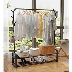 Mua Giá Treo Quần Áo Thời Trang 2 Tầng 1 Thanh Có Móc Treo