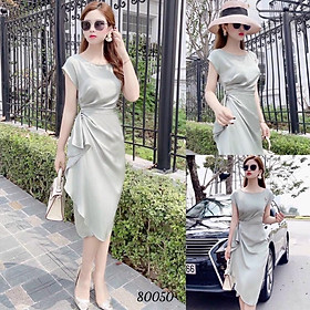 ĐẦM KÈM PHỤ KIỆN SIÊU XINH,THIẾT KẾ HỌA TIẾT TRƠN