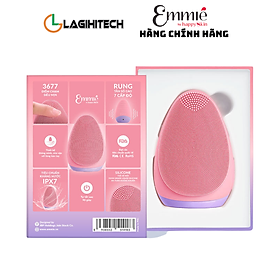 Máy Rửa Mặt Emmié Premium Facial Cleansing Brush Làm Sạch Sâu Bảo Hành 12 Tháng - Hàng Chính Hãng