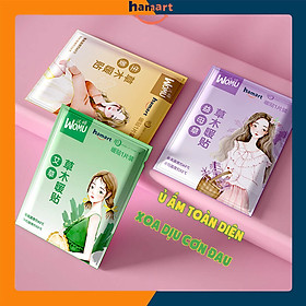 Mua SET 3 Miếng Dán Đau Bụng Kinh Hamart Miếng Dán Giữ Nhiệt Cơ Thể Thảo Dược Thiên Nhiên 3 Mùi Vị