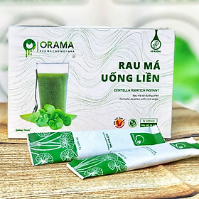 Rau Má Uống Liền ORAMA có đường 10 gói - 15g mỗi gói