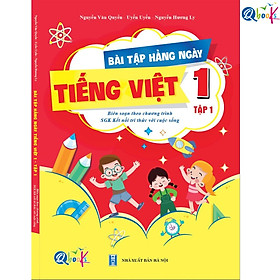 Sách - Bài tập hằng ngày Tiếng Việt 1 tập 1 (Biên soạn theo chương trình sgk Kết nối)