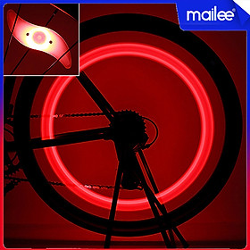 Đèn Led Gắn Tăm Căm Xe Đạp Trang Trí Đẹp Mắt Với Pin Cr2032 (bên trong) MaiLee