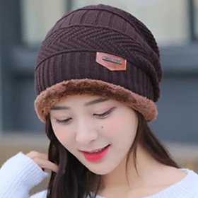 Nón len nữ, mũ len nữ thời trang Hàn Quốc dn19122401