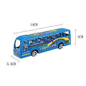 Mô hình xe buýt chạy cót độc đáo cho bé - Giao màu ngẫu nhiên