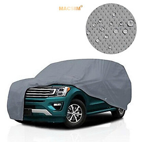 Bạt phủ ô tô chất liệu vải không dệt 3 lớp cao cấp thương hiệu MACSIM cho xe ô tô Mitsubishi Pajero Sport- màu ghi