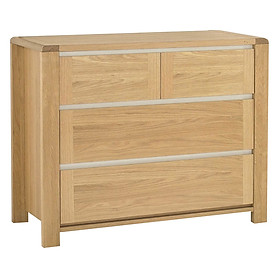 TỦ 4 NGĂN KÉO NGANG IBIE CASA GỖ SỒI