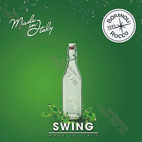 Chai Thủy Tinh Vuông Swing Bormioli Rocco - 0,5 Lít