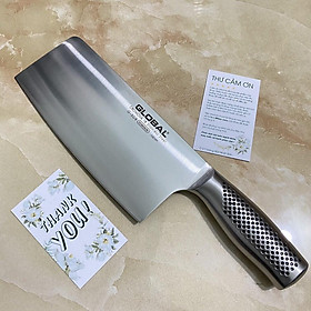Dao Nhật Chặt Xương Global G - 50 Meat Cleaver - Dao Nhật Bản Cao Cấp Chất Liệu Thép Không Gỉ