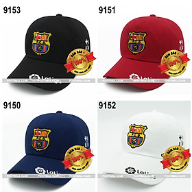 nón thể thao đội BARCELONA 4 màu TRẮNG ĐỎ XANH VÀ ĐEN bao chất nhìn bụi bặm, thích hợp việc đi phượt, đi bão cùng bạn bè, người yêu hay kể cả theo nhóm!