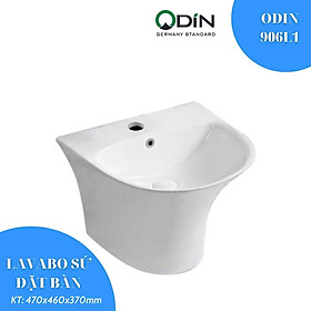 Mua Lavabo sứ cao cấp ODIN 906L1