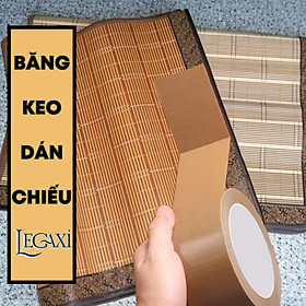 Băng keo dán chiếu sợi đay tre cói dán mép sửa chiếu chống bung dính chặt chống nước đa năng Legaxi