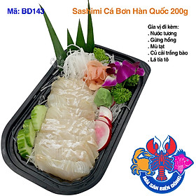 Mã 143_Sashimi Cá Bơn Hàn Quốc 200g