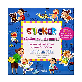 Hình ảnh Sticker Kỹ Năng An Toàn Cho Bé - Sơ Cứu An Toàn (ND) 
