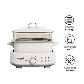 Nồi Hấp Lẩu MAGIC Eco AC-281 hàng chính hãng