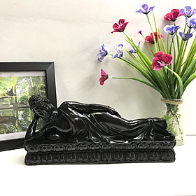 Tượng Đá Phật Thích Ca Nhập Niết Bàn - Đá Màu