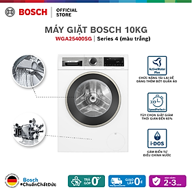 Máy giặt Bosch 10Kg WGA25400SG - Series 4 - Hàng chính hãng