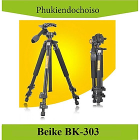 Chân máy ảnh Tripod BEIKE BK-303, Hàng chính hãng