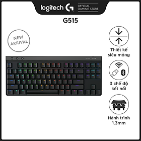 Bàn Phím Gaming Không Dây Logitech G515 LightSpeed TKL - Hàng Chính Hãng