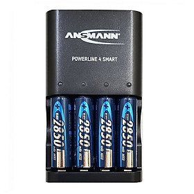 Bộ sạc kèm pin AA 2850SlimUS