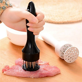 Dụng cụ dần làm mềm thịt Meat Tenderizer TẶNG KÈM MIẾNG LÓT NỒI RỬA BÁT SILICOL TIỆN LỢI