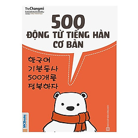 500 Động Từ Tiếng Hàn Cơ BảN ( tặng sổ tay mini dễ thương KZ)