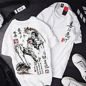 Áo One Piece Luffy Mũ Rơm ATT-07, Áo thun Anime Manga One Piece Monkey D. Luffy Unisex Nam Nữ