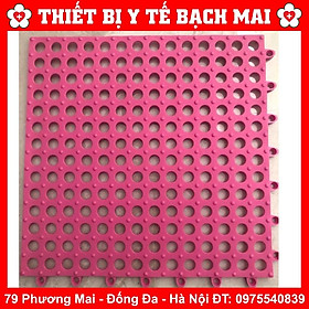 Tấm Thảm Nhựa Lót Sàn Lỗ Kháng Khuẩn Chống Trơn, Trượt, KT30*30cm Sạch Sẽ, Thoáng Mát, Êm Chân, An Toàn