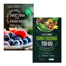 Ảnh bìa Combo 2 Cuốn Sách Về Dinh Dưỡng Hay Nhất: Toàn Cảnh Dinh Dưỡng Thức Tỉnh Và Hành Động + Liệu Trình Dinh Dưỡng Tối Ưu