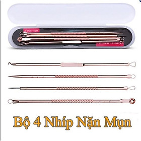 Bộ 4 dụng cụ nặn mụn