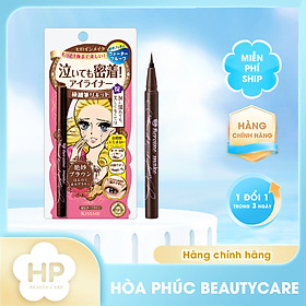 Bút Kẻ Mắt Nước Siêu Chống Trôi Kissme Heroine Make Smooth Liquid Eyeliner Super Keep Nét Siêu Sắc Mãnh (Màu Nâu)