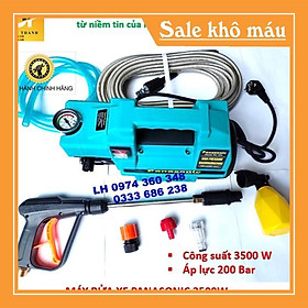 Mua Máy rửa xe PANASONIC màu xanh. Bảo hành chính hãng