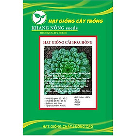 Hạt giống rau cải hoa hồng xanh KNS3396 - 1 gói 0.5gram