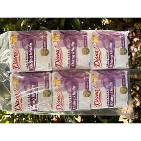 Combo 6 Gói Băng Vệ Sinh Diana Sensi Hàng Ngày Kháng Khuẩn (8 miếng) -HSD luôn mới