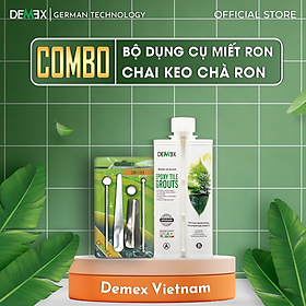 Mua Combo 1 Chai Keo Chà Ron  Bộ Dụng Cụ Miết Ron DEMEX