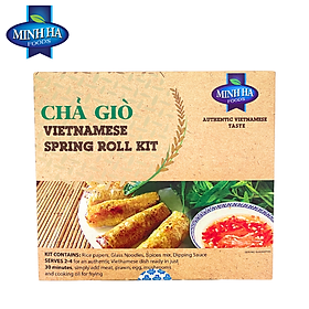 Bộ nguyên liệu Chả giò Minh Hà 135g - Minh Hà Spring Roll Kit 135g