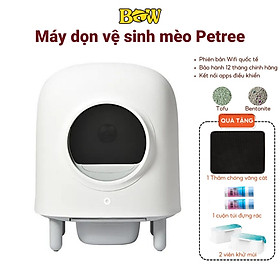 Máy dọn vệ sinh phân mèo tự động Petree Minion kết nối App - PETREE 2022