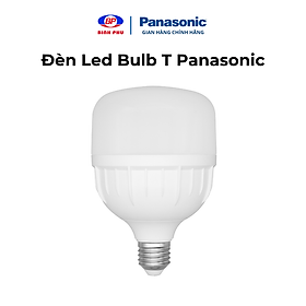 Đèn LED Bulb Trụ Trắng PANASONIC Type T, Đuôi E27, Công suất 20W/30W/40W ánh sáng trắng 6500K Siêu bền, tiết kiệm điện
