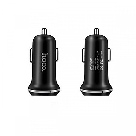 Sạc xe hơi Hoco Z1 2 đầu USB - Hàng Chính Hãng