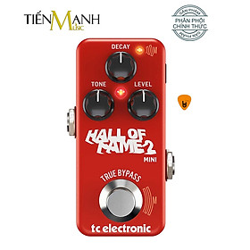 Mua TC Electronic Hall of Fame 2 Mini Reverb Phơ Đàn Guitar - Bàn đạp Ghi-ta Bass Fuzz Effect Pedal Hàng Chính Hãng - Kèm Móng Gẩy DreamMaker