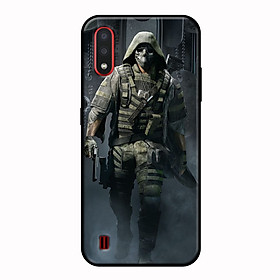 Ốp lưng điện thoại Samsung Galaxy A01 viền dẻo TPU Call of Duty Black OPS Mẫu 8