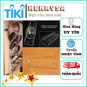 Giá treo nắp nồi để vung xoong nồi inox nhiều tầng cao cấp - HENRYSA