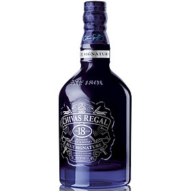 Rượu whisky Chivas Regal 18 Blue Signature 700ml 40% - Kèm hộp