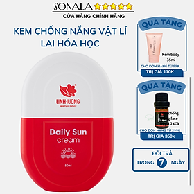 Hình ảnh Daily Sun Cream Linh Hương - Kem Chống Nắng Dưỡng Ẩm, Ngăn Ngừa Lão Hóa