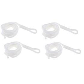 4pcs Boat Lines 1/4'' X 5' Bumper Whips Rope Docking White
