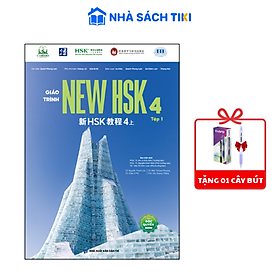 Sách Giáo Trình Chuẩn New HSK 4 - Chinh Phục Kỳ Thi HSK 3.0 - Kèm File nghe MP3, Slide PPT bài giảng