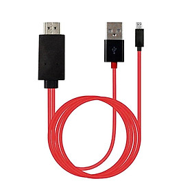 HDMI to  Micro USB Adapter HDTV AV TV Cable Cord For Android Samsung