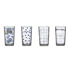 4pcs Food Storage Bag Cup-shaped Reusable Zip Lock Bags Fresh-keeping Leakproof Snacks Storage Sealer Bags For Home
